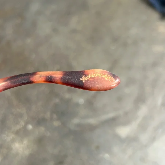 Vivienne Westwood Anglomania Sunglasses w/ Matte Frost frames & Tortoise Arms - Picture 4 of 10